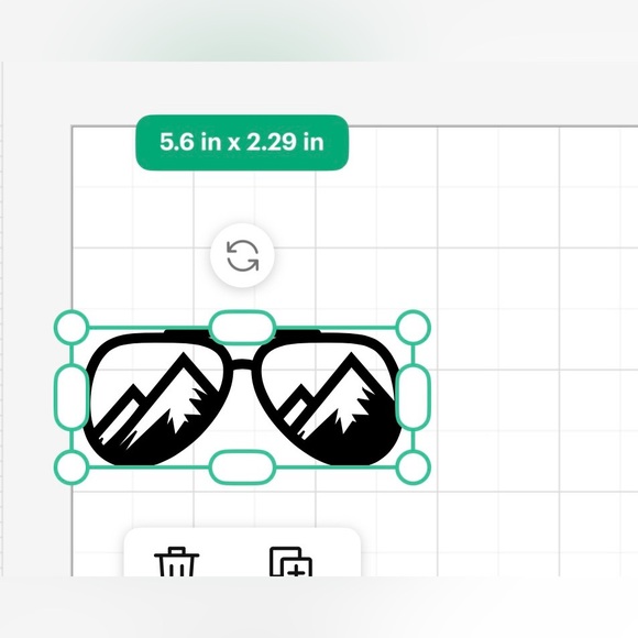 Outdoor Glasses Vinyl Decal ⛰️ - Picture 3 of 4